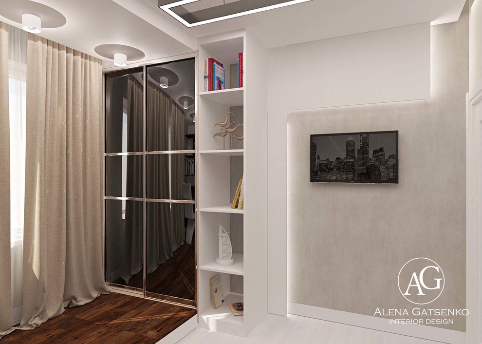 Дизайн частного дома в пастельных тонах