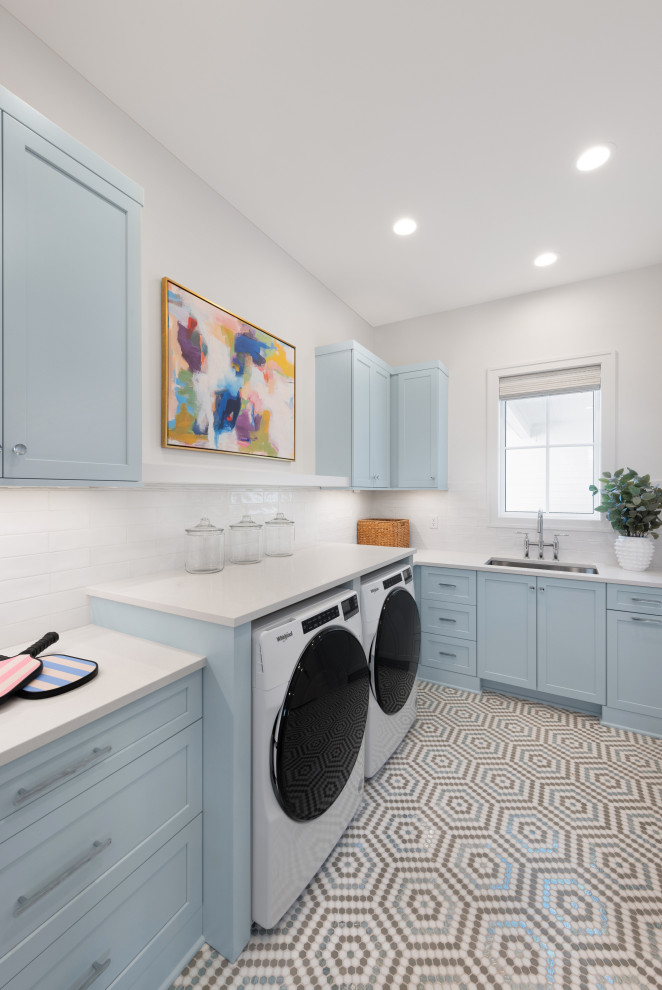 Crescent Beach Design/Build - Beach Style - Laundry Room - Jacksonville ...
