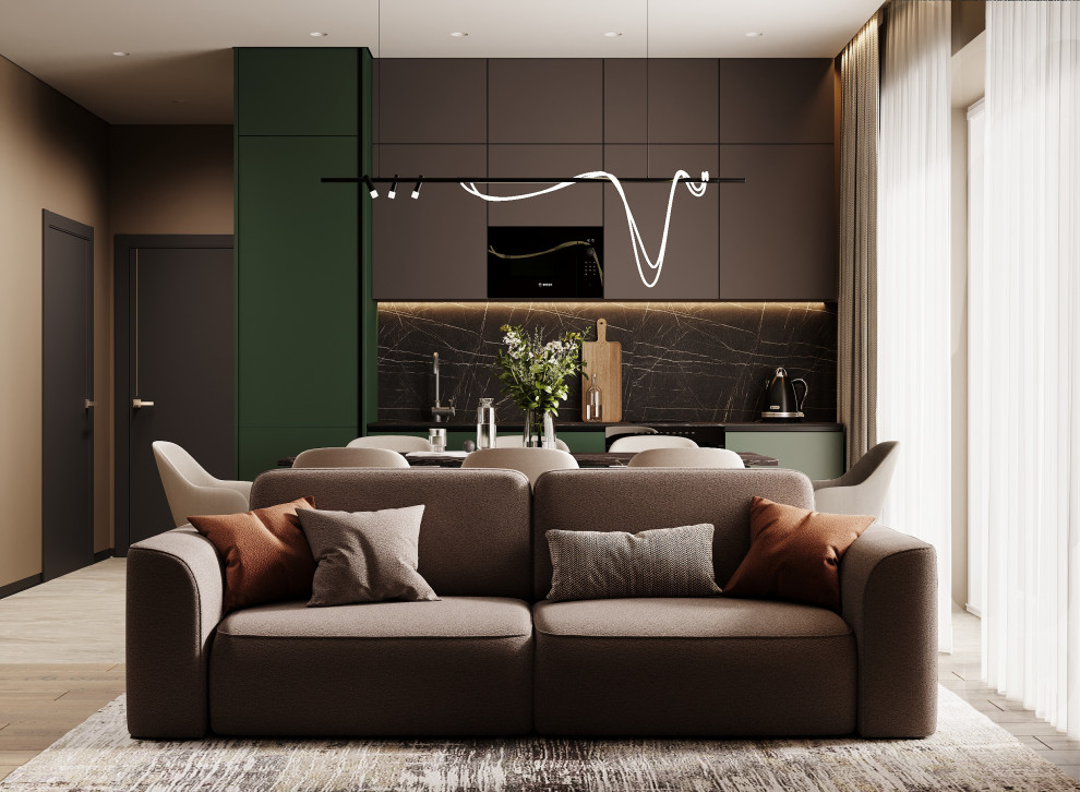 Загородный дом с природными акцентами