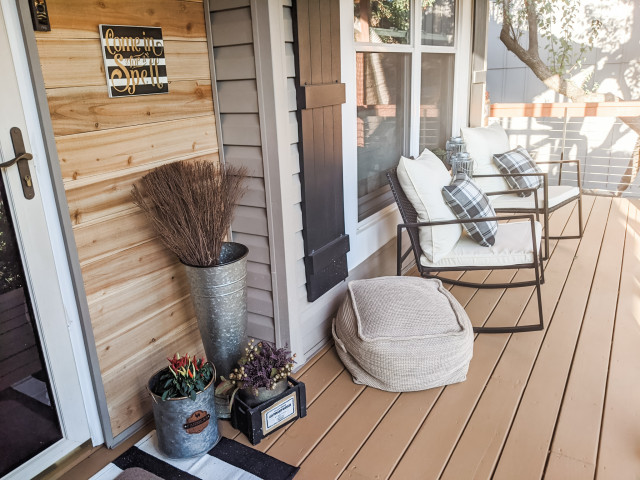 Porch update modern-veranda