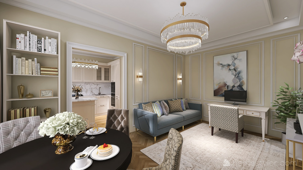 Квартира в классическом стиле