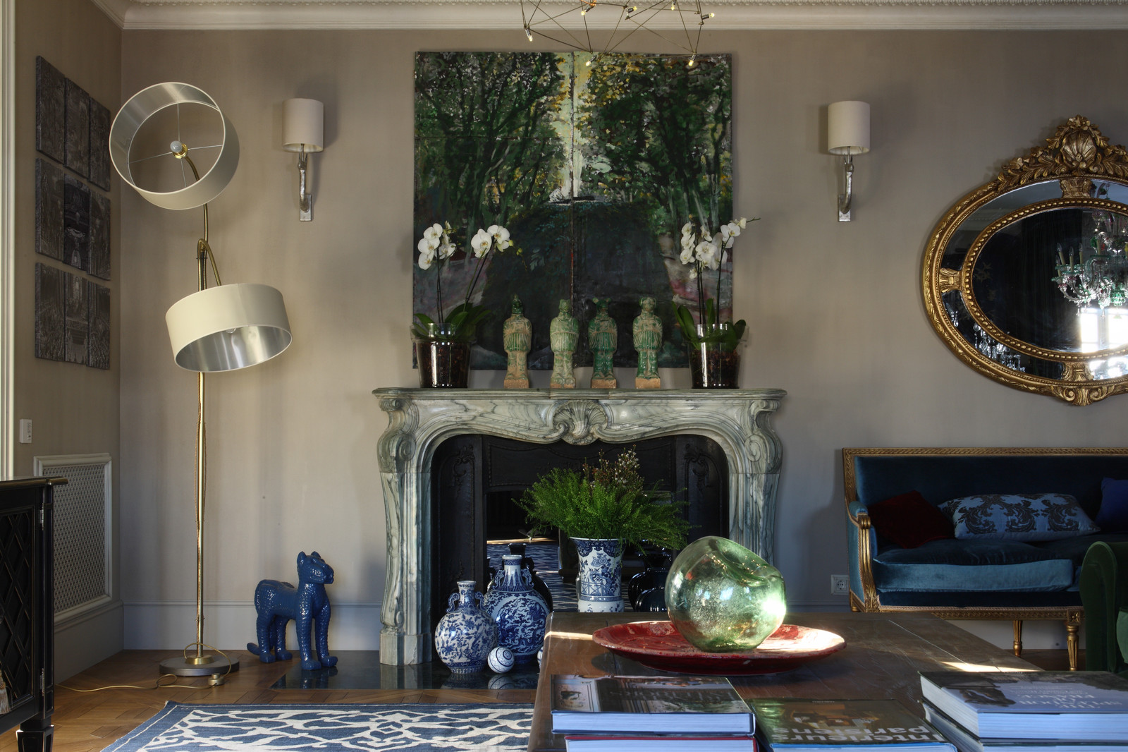 Французская  квартира в стиле эклектика