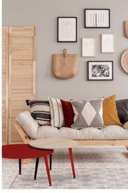 Collection V Frame contemporary-living-room