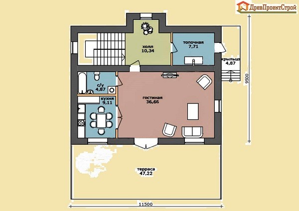 Проект дома № 33