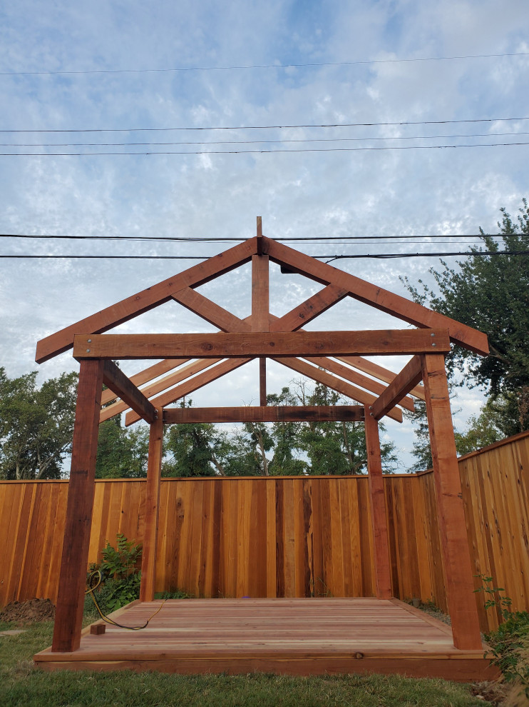 Redwood Patio and Pavilion