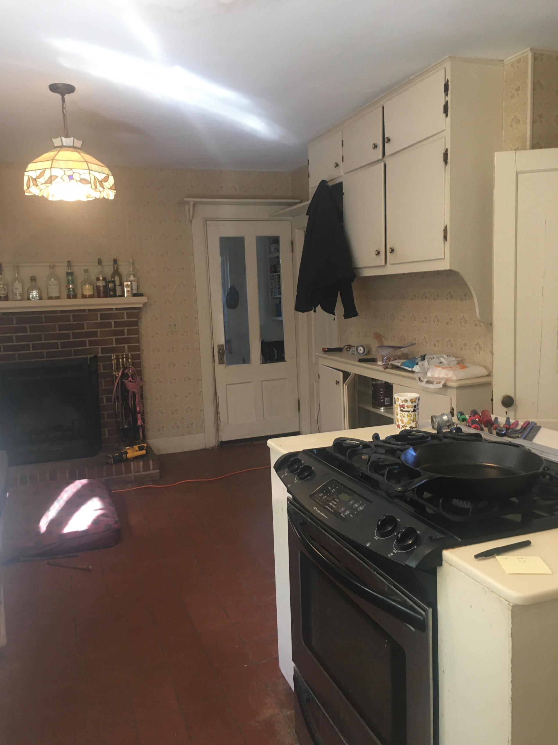 Pretty in Pink Kitchen Before & After