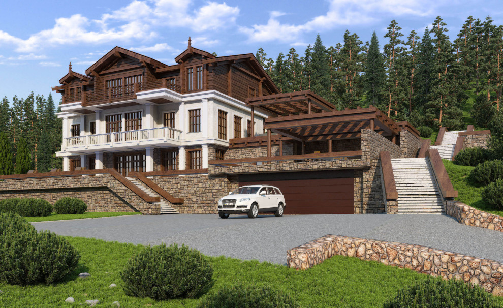 Индивидуальный жилой дом в п. Отрадное, Крым