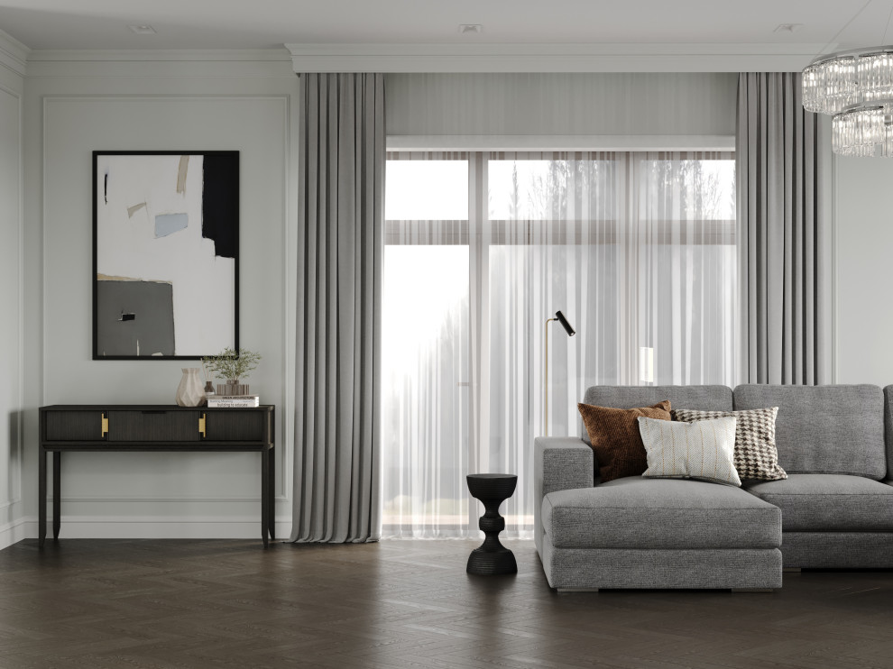 Дом с тиле неоклассика