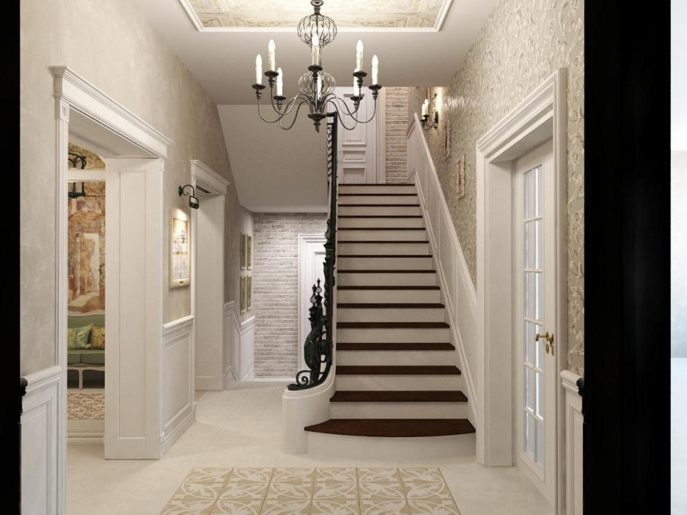 Дом в стиле прованс, пос. Малиновка