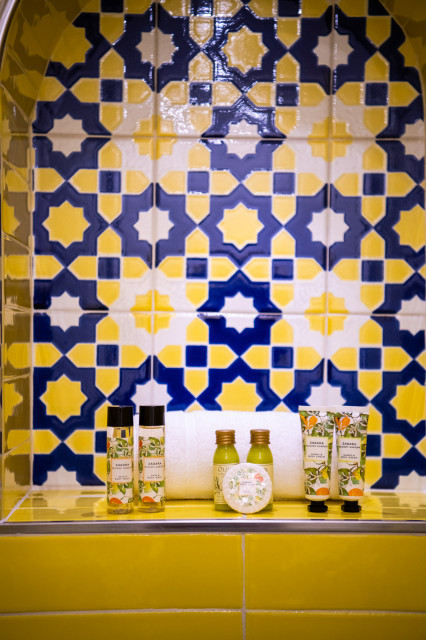 Imperati Suite Positano - Dettaglio Bagno mediterranean-bathroom