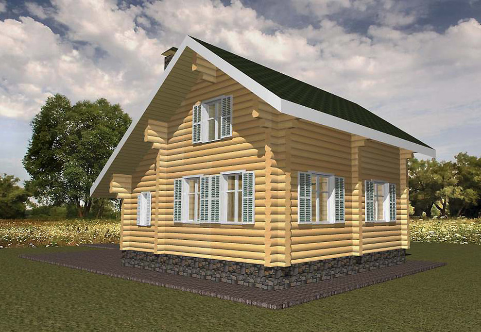 Небольшой дачный дом