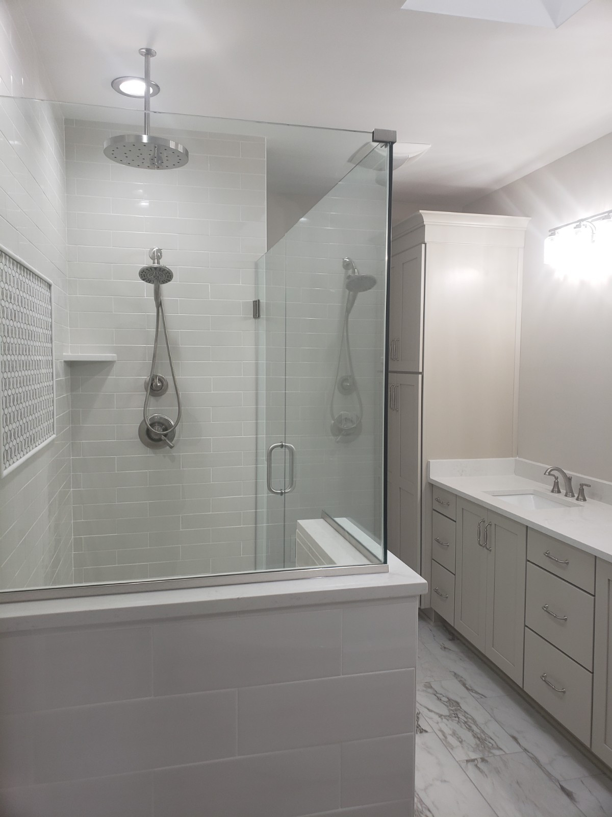 New contemporary Bathroom remodel