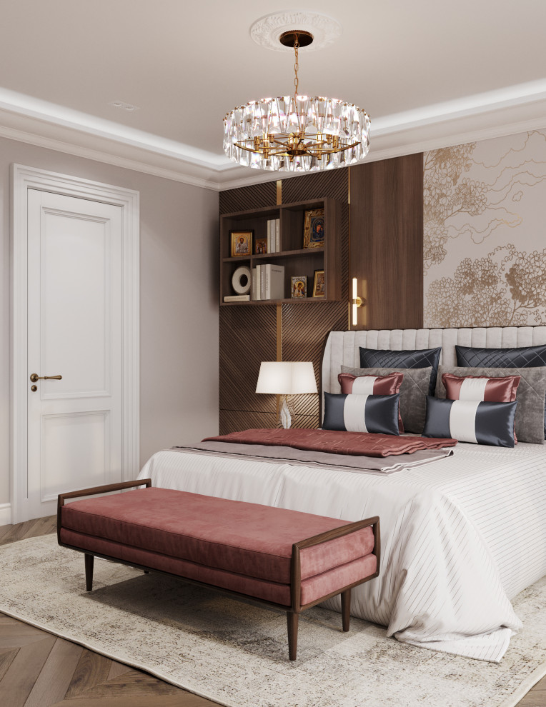 ЖК на Кировоградской улице, семейная пара и взрослый сын, квартира 120 кв.м.