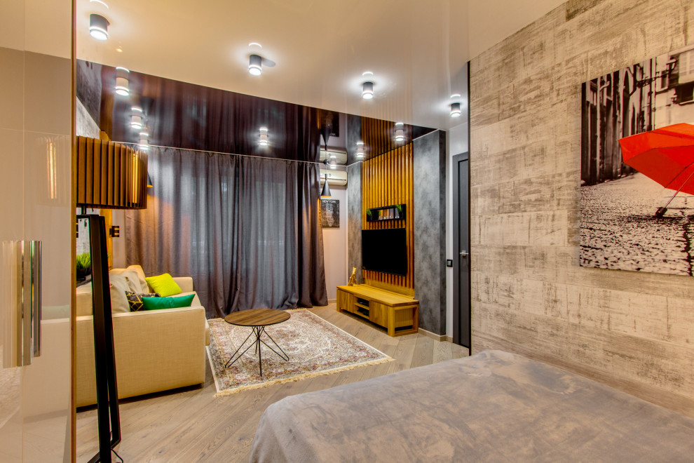 Реализованный проект квартиры в стиле Лофт