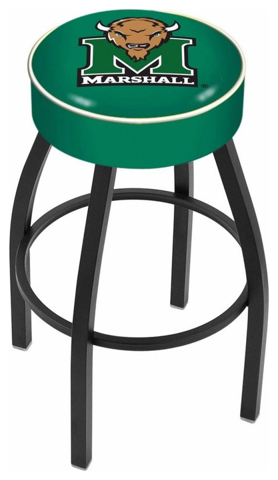 Holland L8B1 Marshall 30" Swivel Bar Stool Black Southwestern Bar