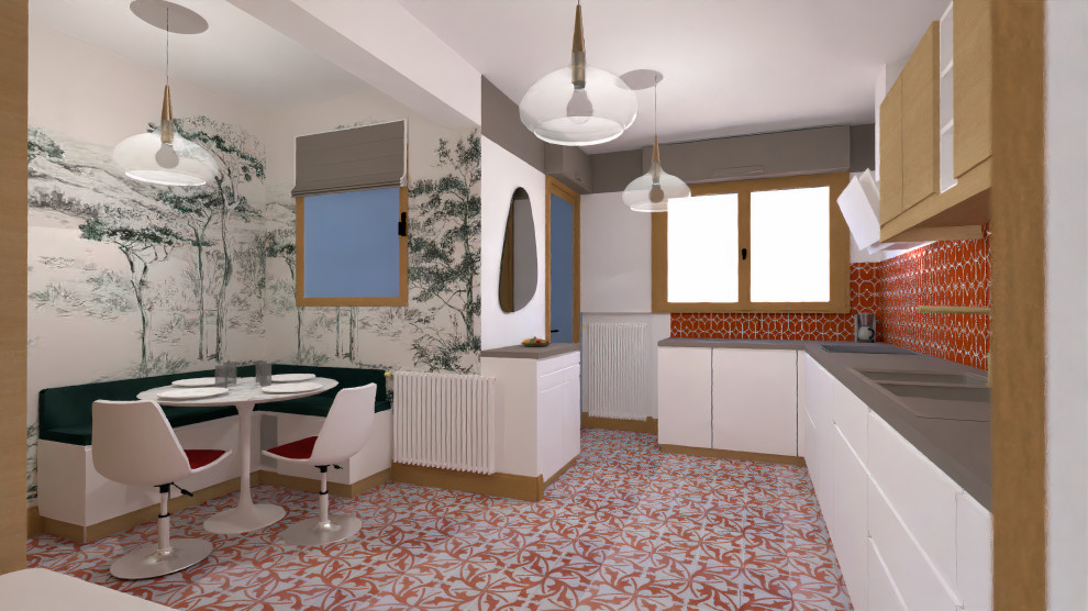 Relooking d'une cuisine esprit vintage