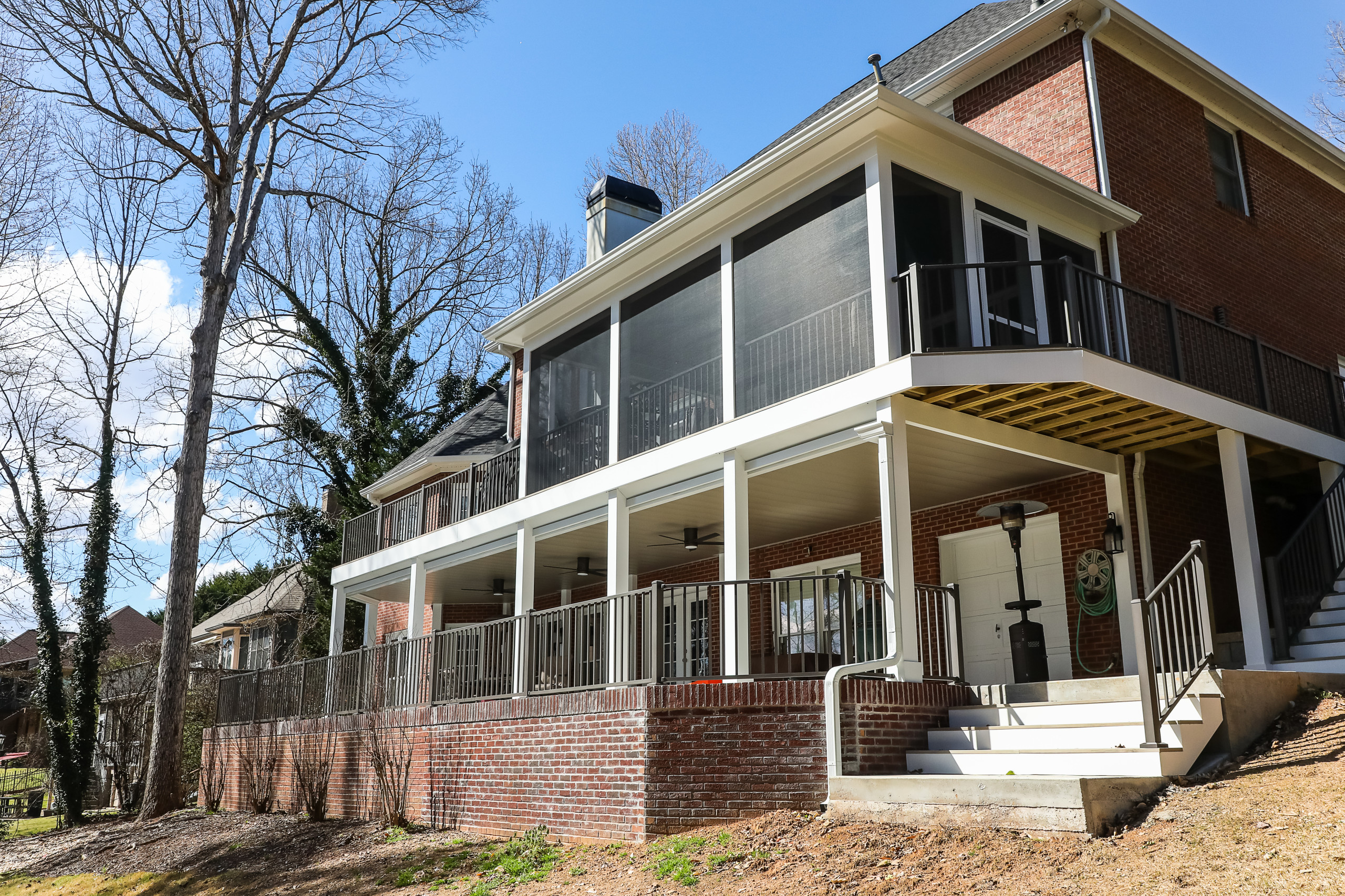 Gainesville Screened In Deck