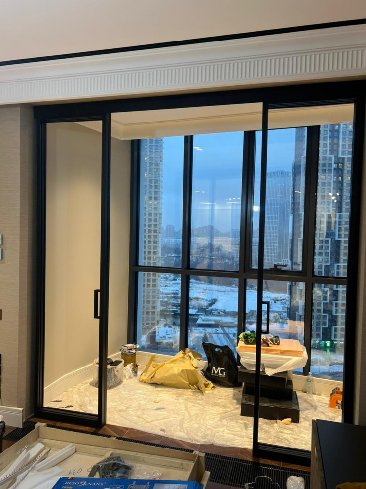 Раздвижные двери на лоджию