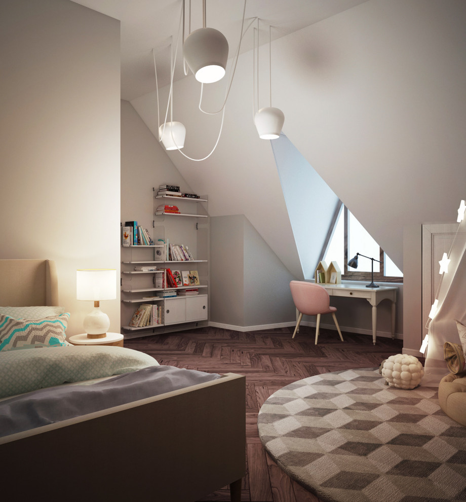 Проект двухэтажного загородного дома