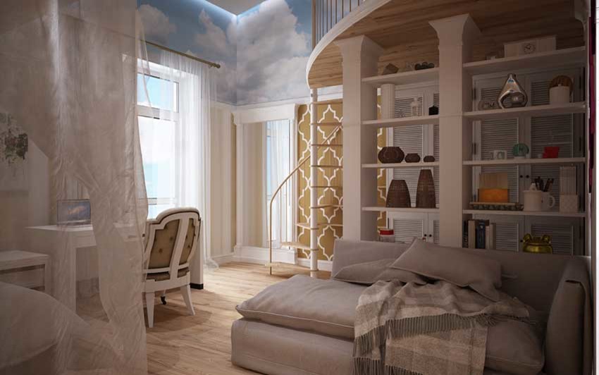 Дизайн-проект детской комнаты от «Strekoza Design»
