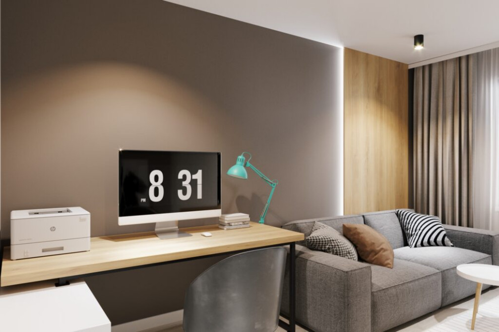 Дизайн-проект современной 3-комнатной квартиры