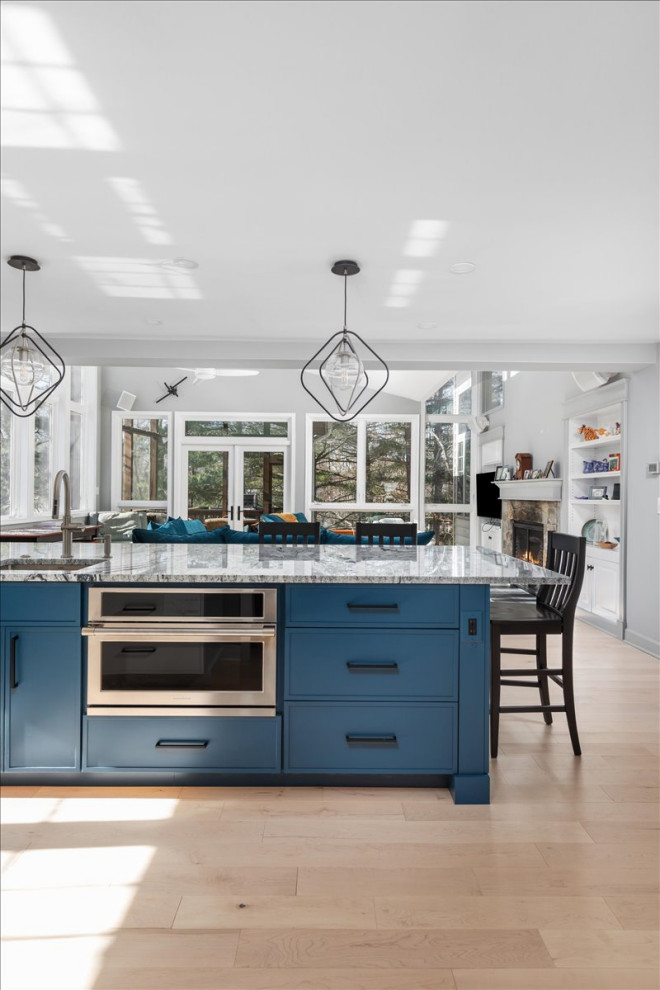 Inspiration for a transitional kitchen remodel in DC Metro
