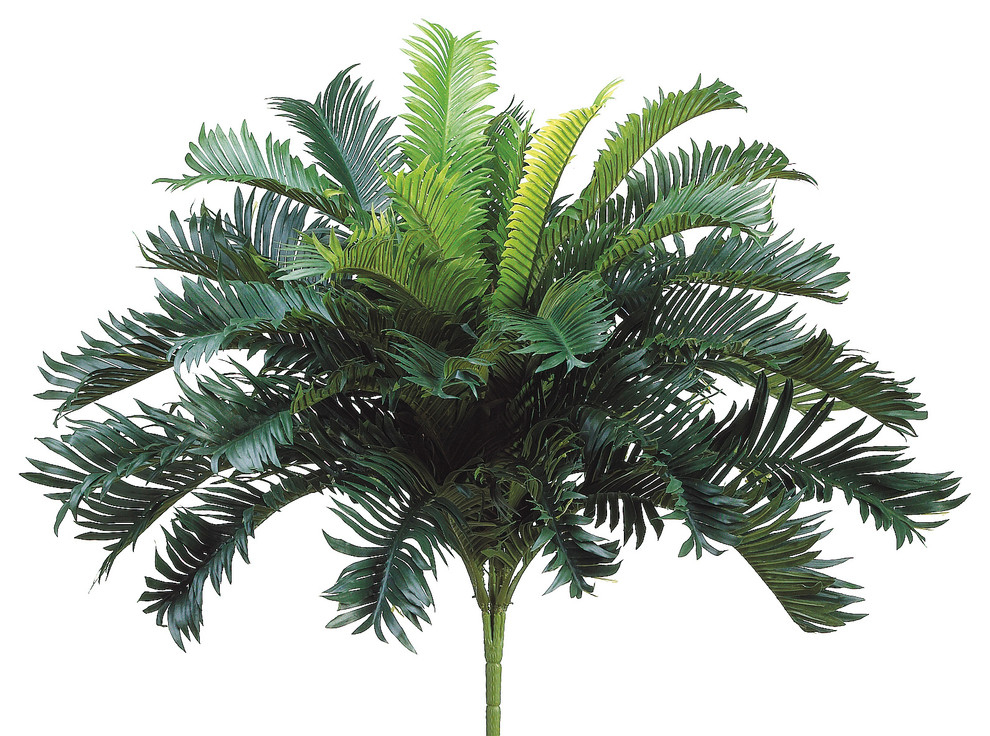 Silk Plants Direct Cycas Palm Plant, Pack of 6