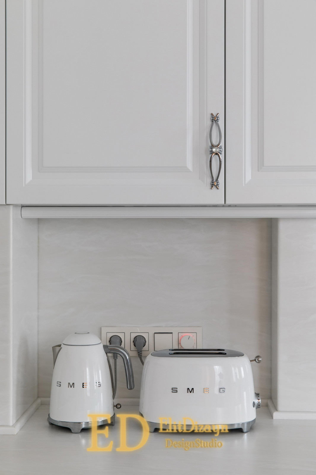 Квартира неоклассика - 1 (кухня-гостиная)