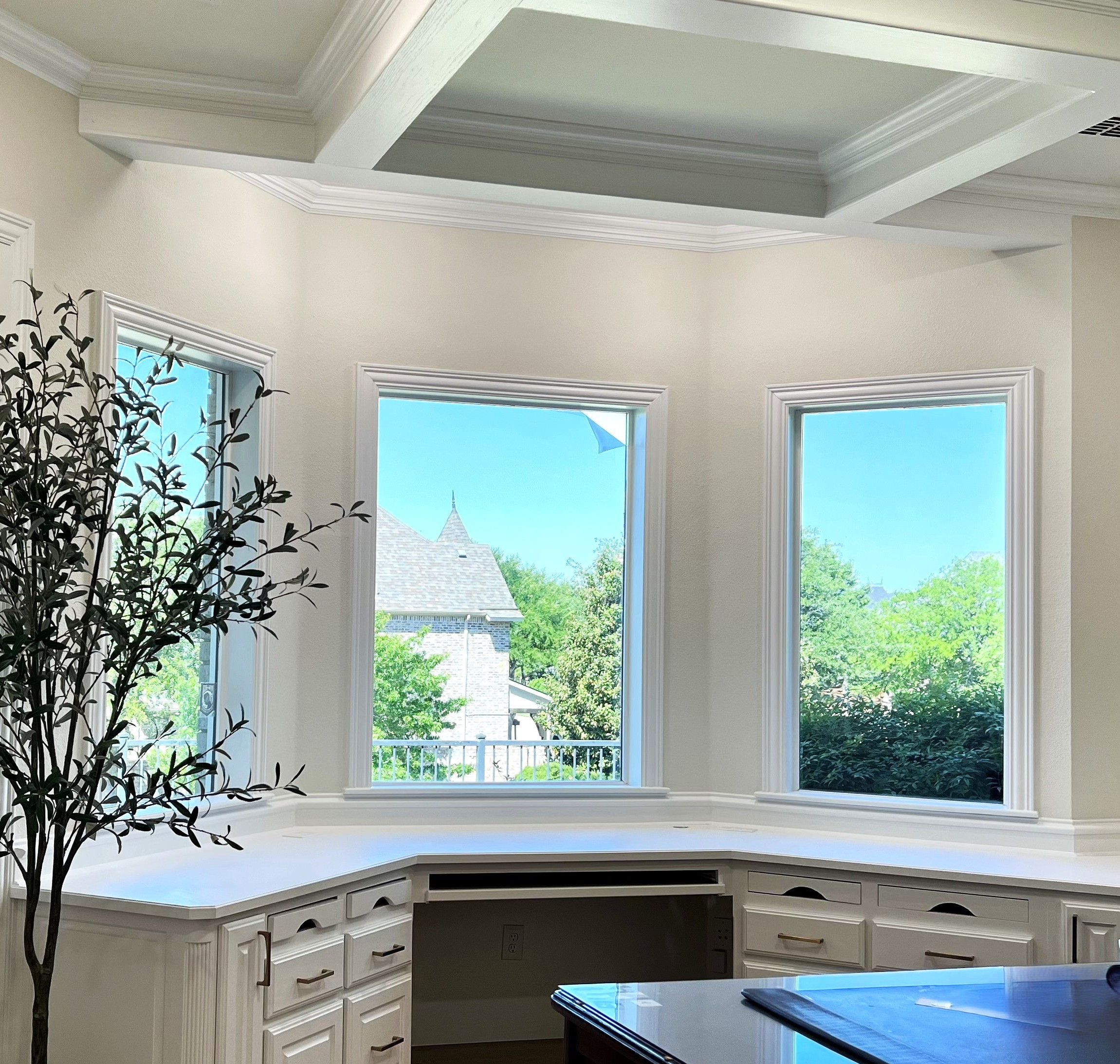 Luxury Full Home Renovation Home Office, Frisco, Texas