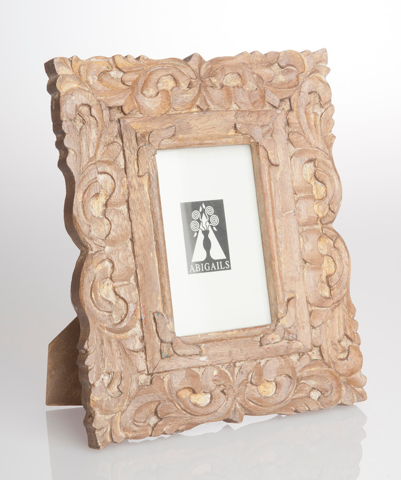 Provence Carved Rubbed Gold Frame - 3.5 X 5.5