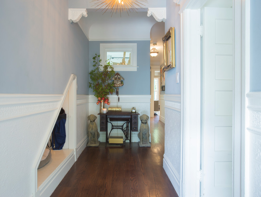 Eclectic hallway photo in San Francisco