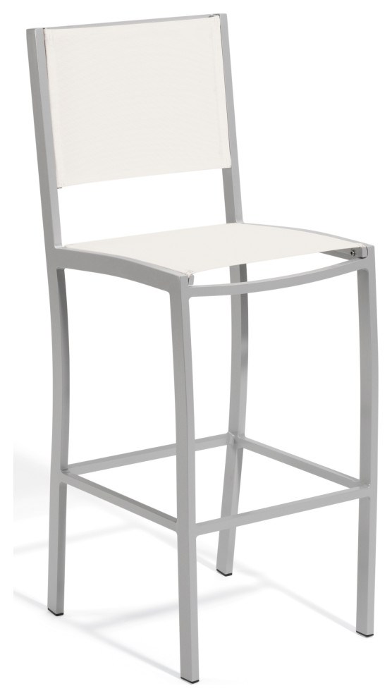 Paphos Sling Seat Bar Chair, Sling: Natural
