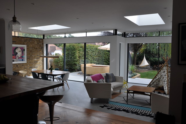 Primrose Cottage modern-living-room