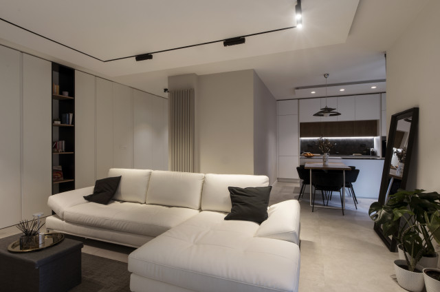 FEL apt | 100 MQ contemporary-living-room