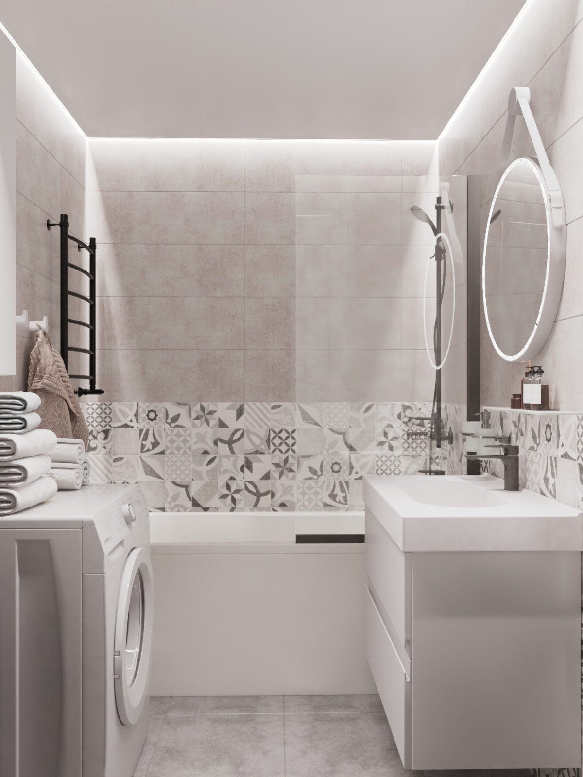 Сдержанный серый