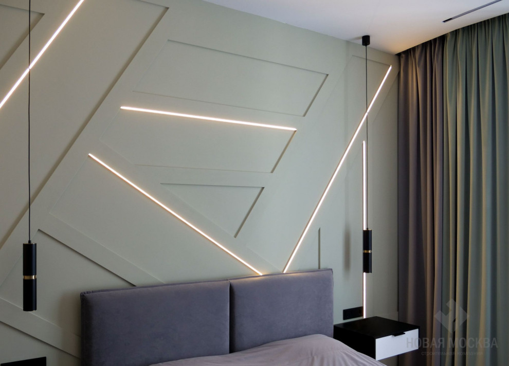 Ремонт однокомнатной квартиры 47 кв.м в ЖК «Крылья»