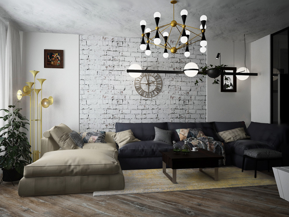 "Лофт", 105 кв. в ЖК "Гринада", 2019 г.