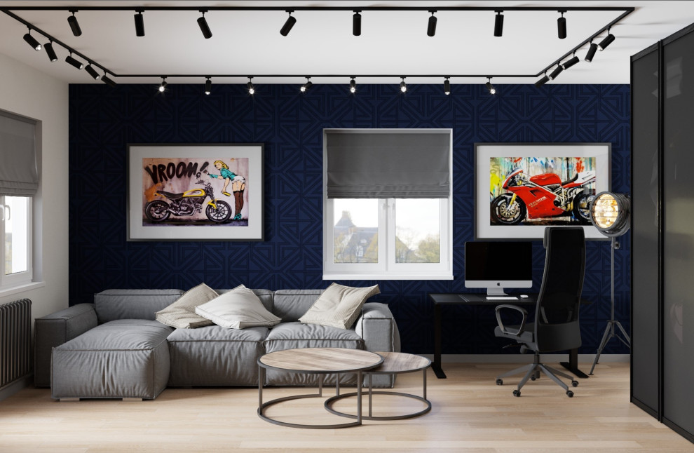 Маленькая графитовая квартира