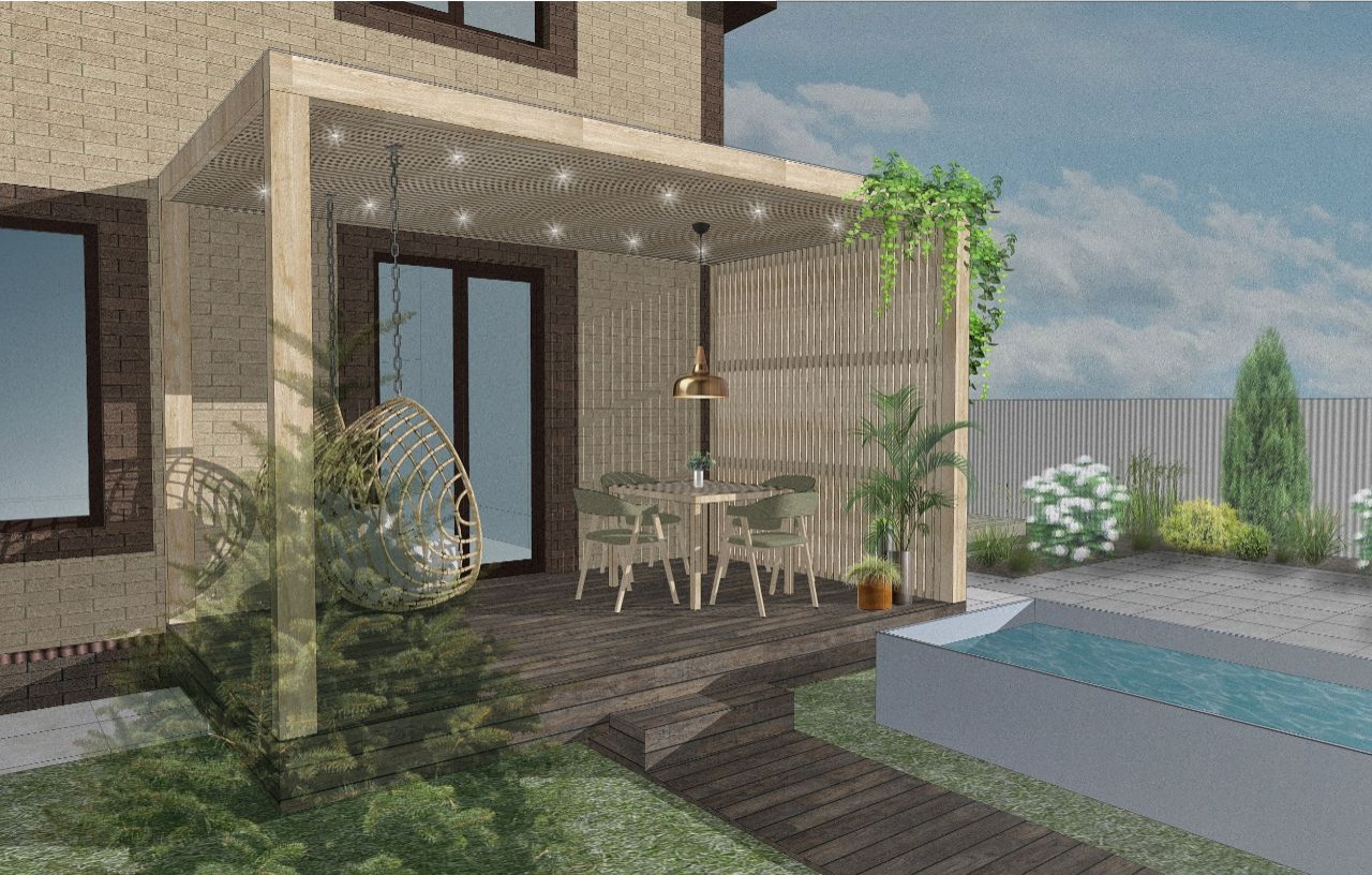 Проект благоустройства приусадебного участка 4,7 соток