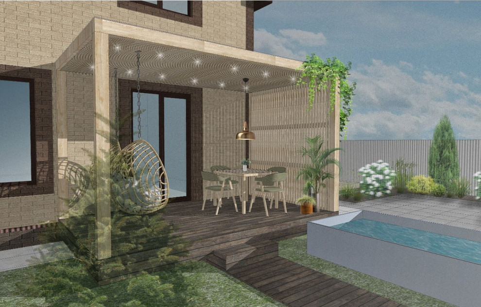 Проект благоустройства приусадебного участка 4,7 соток