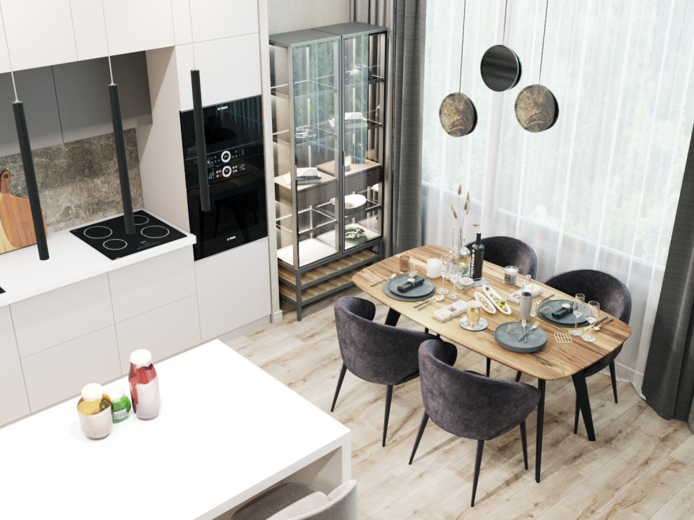 Дизайн-проект квартиры в Москве / ЖК Свобода