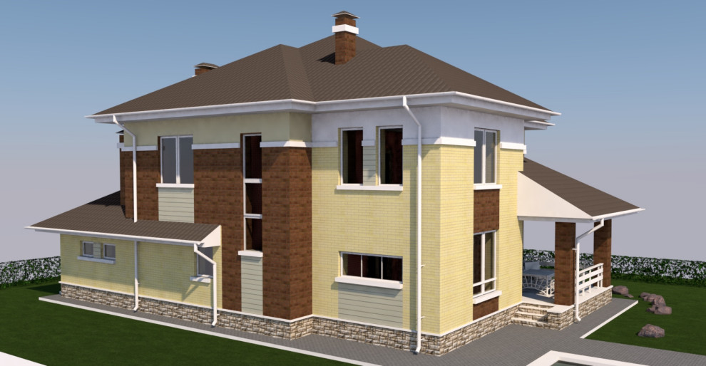 Коттедж 193м2 в Лен области