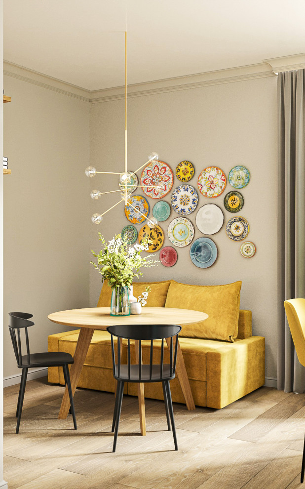 Кухня-гостиная в ЖК "Main House"