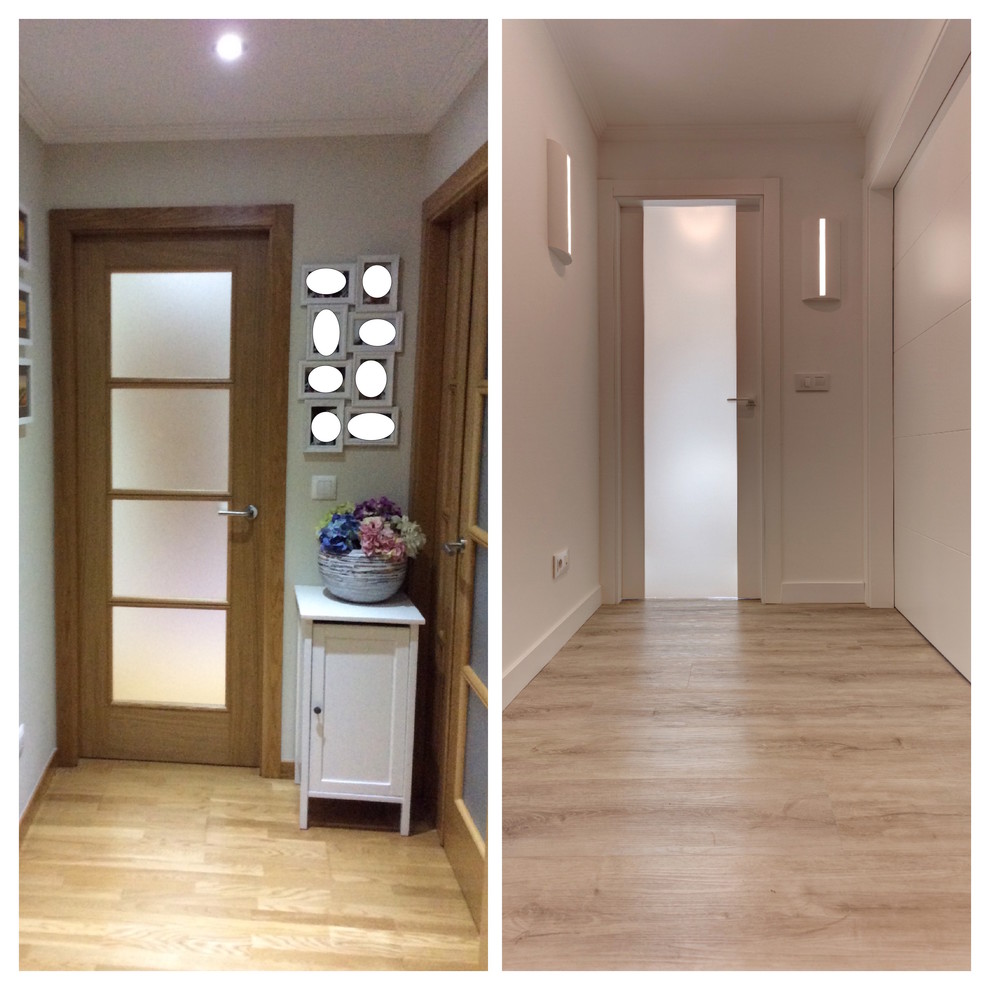Antes & Después.Luz & Sencillez.