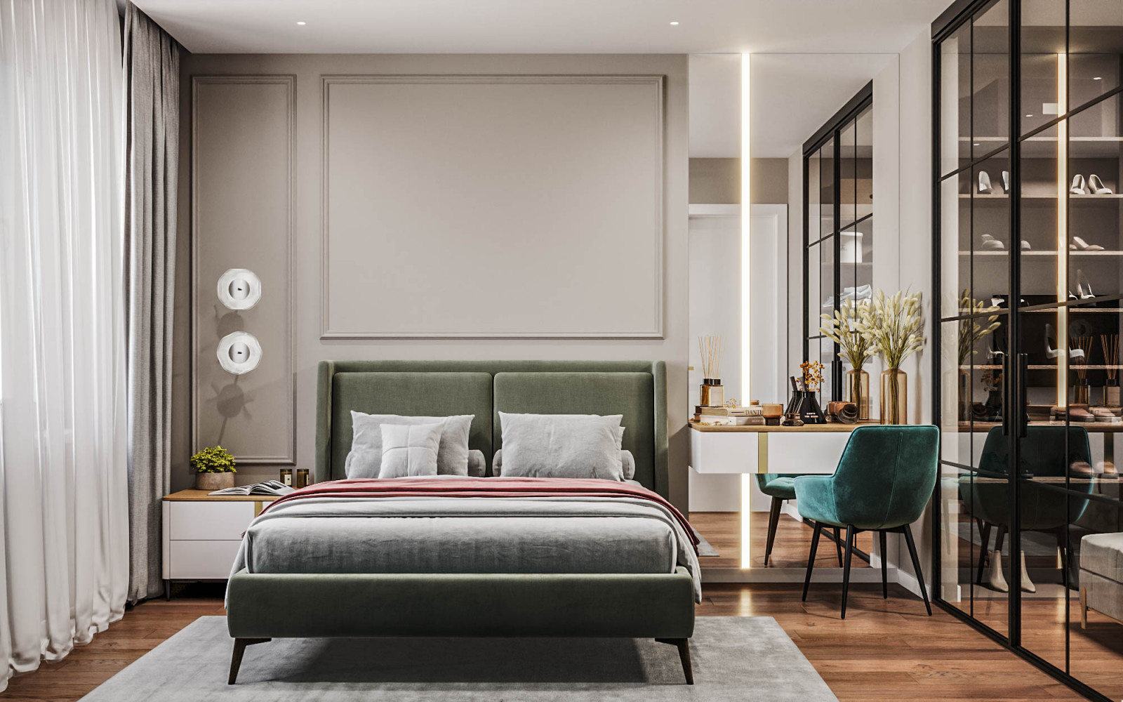 Квартира для молодой девушки, Москва