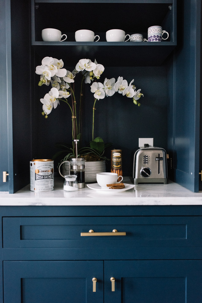 Navy Blue Kitchen Design, Alexandra Lauren Interior Design, Jackson ...