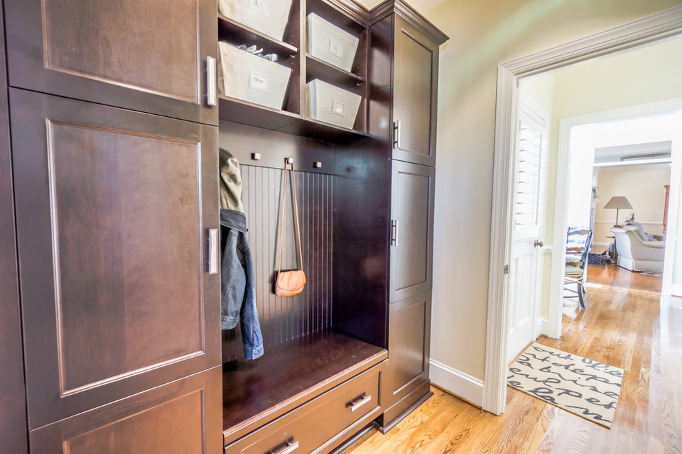 Transitional laundry room in Raleigh.