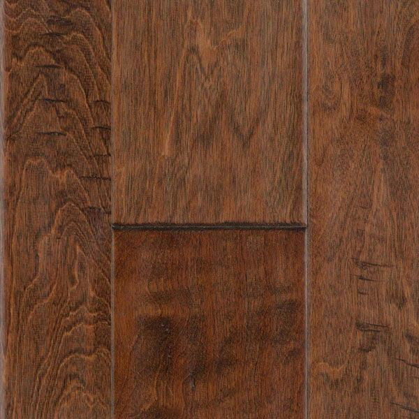 Hand Scraped Tongue and Groove Cinnamon Birch Traditional Hardwood Flooring by