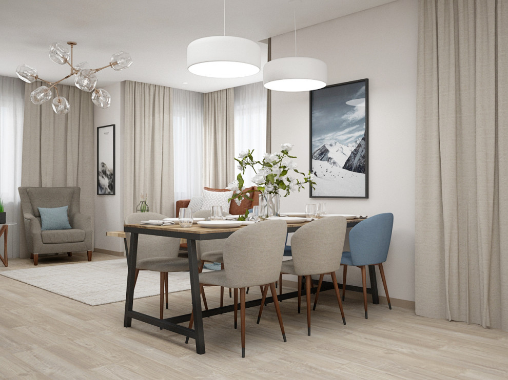 Интерьер коттеджа в СПб