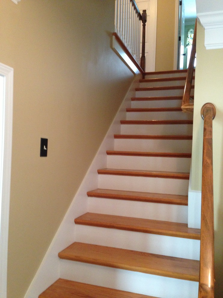 Should we put side boxing up the stairs? Also what about redoing the